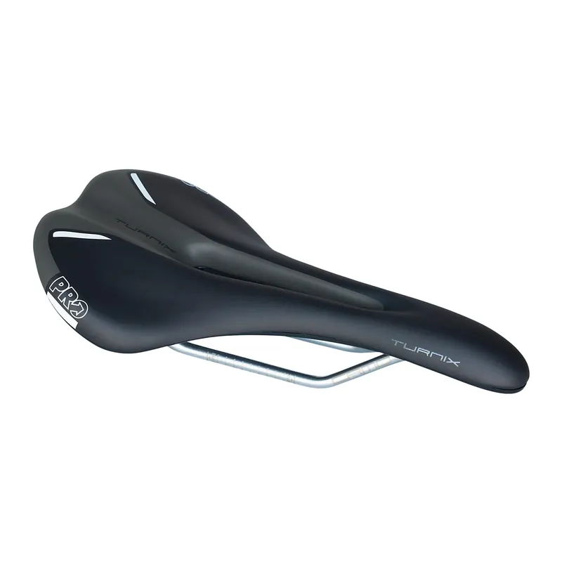 Uusi Kokoelma Satula PRO TURNIX 152mm Crmo-kiskot Musta