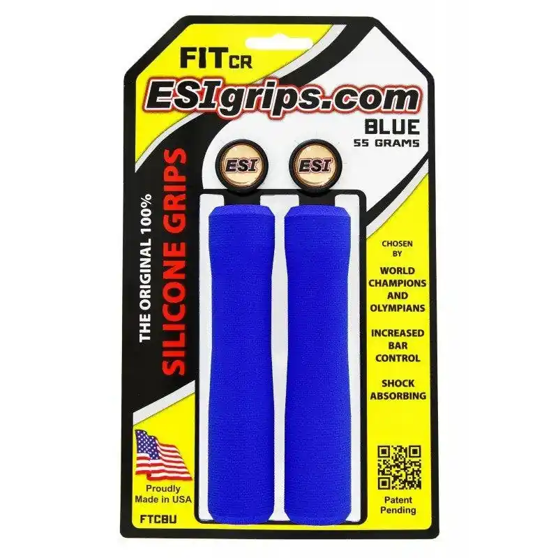 ESI FIT CR (CHUNKY/RACER‘S EDGE COMBO) 130 mm Sininen gripit Viimeinen Mahdollisuus