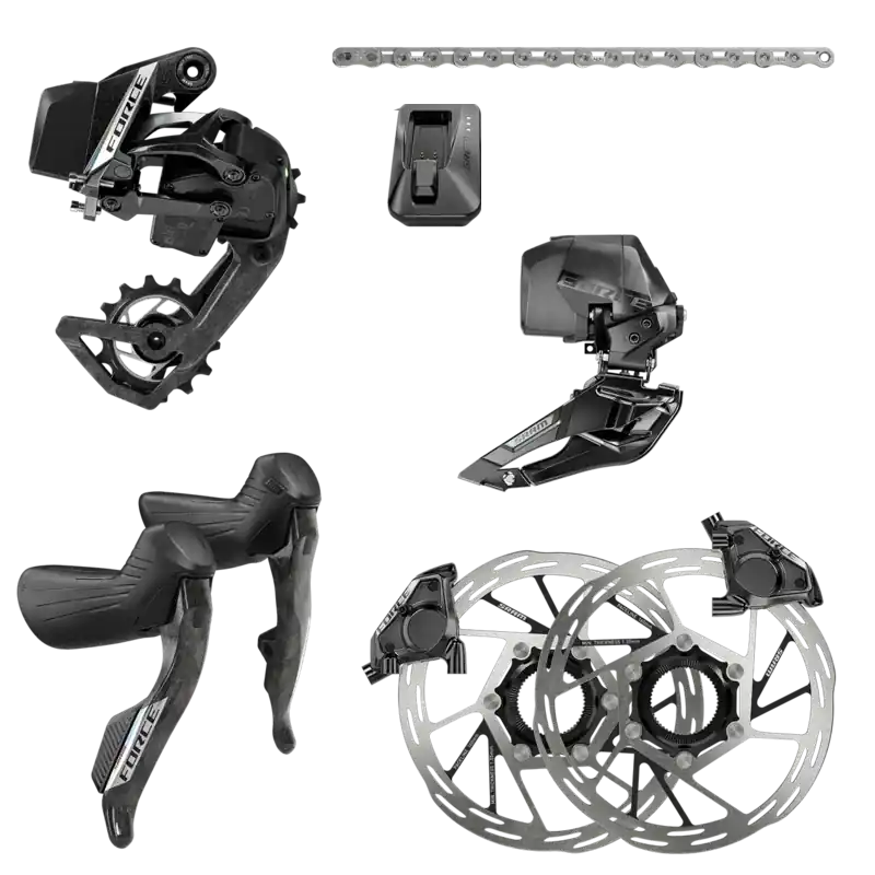Mini-ryhmä SRAM FORCE AXS E1 2x12V USB-C Osta Nyt