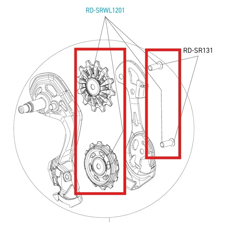 Heti Saatavilla CAMPAGNOLO SUPER-RECORD 12V WRL DISC Takavaihteen Johderullat