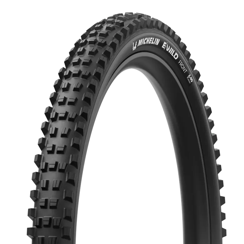 MICHELIN E-WILD FRONT Performance Line -rengas 29x2.40 Tubeless Ready joustava musta Lähetetään Heti