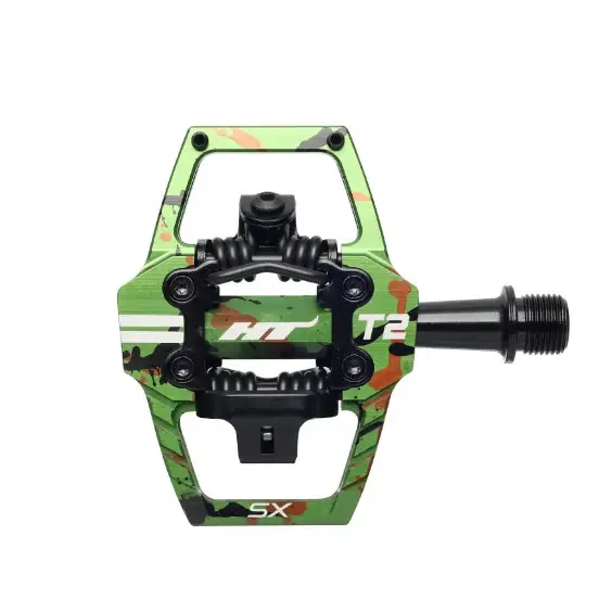 BMX-polkimet HT COMPONENTS T2 SX Vihreä Camo Viikonlopputarjous