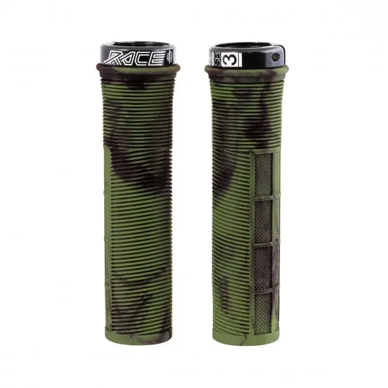 Flash-Tarjous SB3 RACE EN Lock-On 130 mm -gripit Vihreä Camo