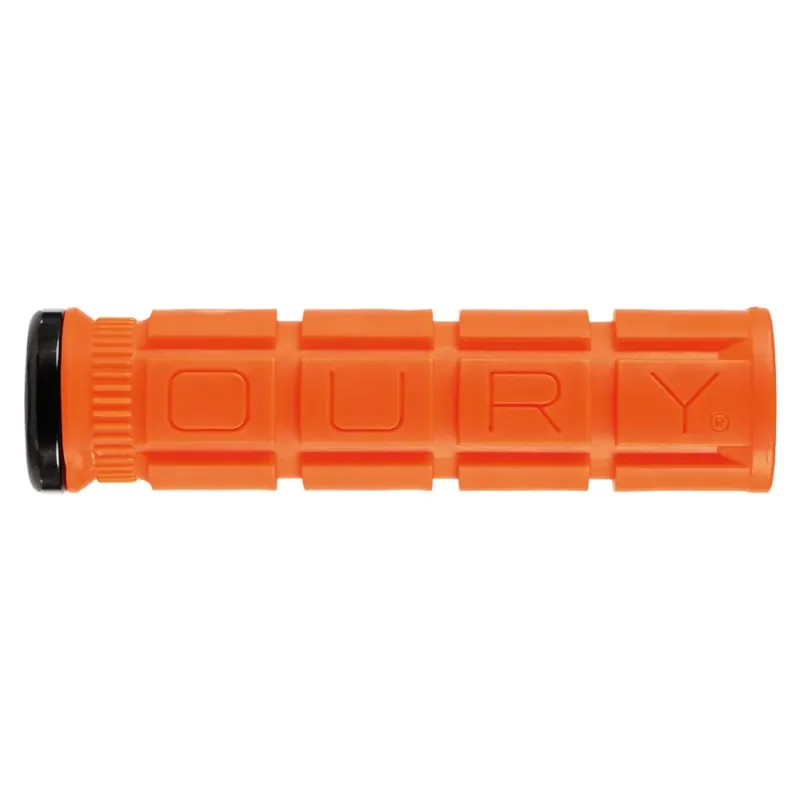 Uutuus Grips OURY Lock-on V2 135mm oranssi