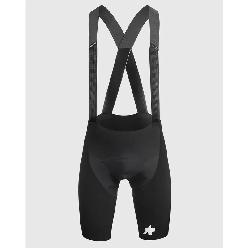 ASSOS EQUIPE RSR BOLIDE S11 -lyhyt henkselishortsit Musta Erikoistarjous