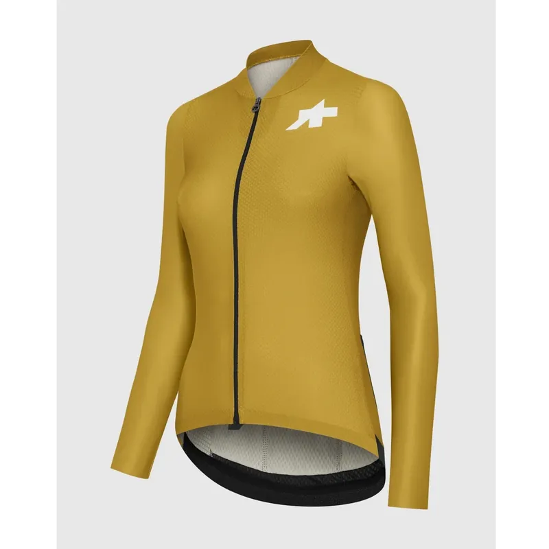 ASSOS UMA GT S11 EVO pitkähihainen pyöräilypaita Nainen Godlen Yellow Asiakkaiden Suosikki