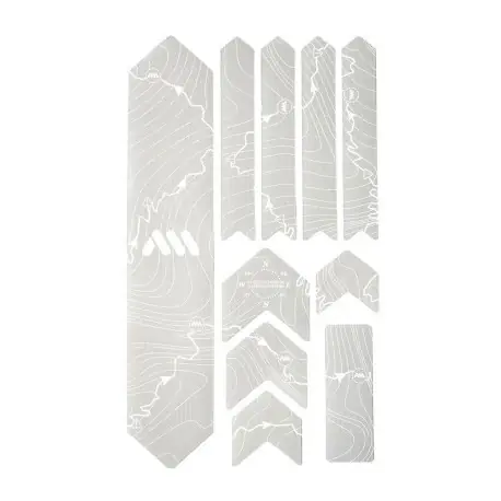 Itsekiinnittyvä runkosuoja ALL MOUNTAIN STYLE EXTRA Tracks Valkoinen Viimeinen Mahdollisuus