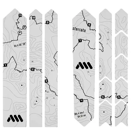 Itseliimautuva suojakalvo ALL MOUNTAIN STYLE EXTRA Gravel/Route Sterrato -runkolle Musta Viikonlopputarjous