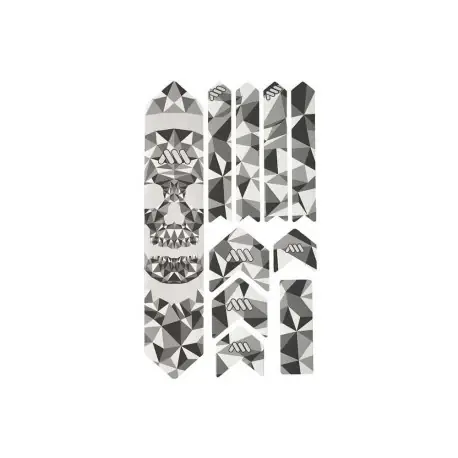 Itseliimautuva suoja ALL MOUNTAIN STYLE EXTRA Fractal Skull -rungolle Osta Verkossa
