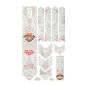 Itseliimautuva suoja ALL MOUNTAIN STYLE EXTRA Red Bull Rampage Freeride Valkoinen -rungolle Pakollinen (Must-Have)