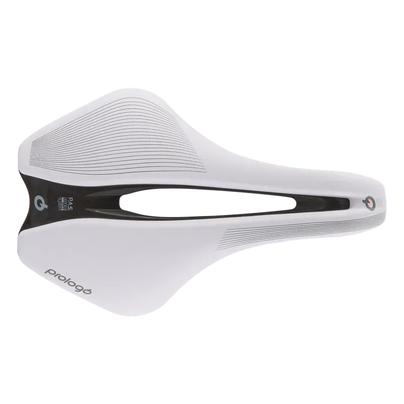 Alennettu PROLOGO DIMENSION R2 153 mm -satula, Tirox-kiskot, valkoinen