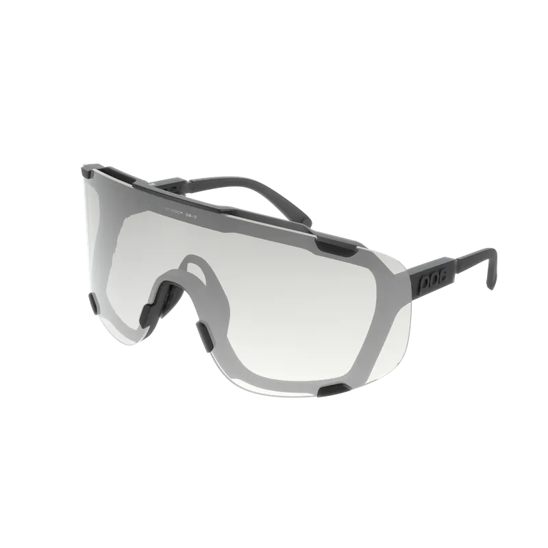 Eniten Myyty POC DEVOUR -lasit läpikuultava musta Clarity Photochromic Grey -linssi