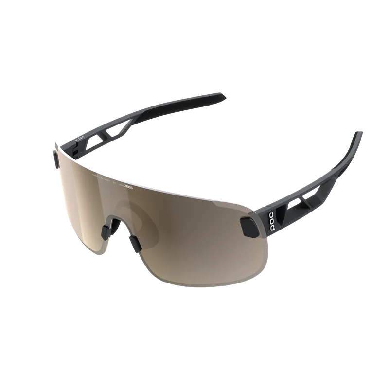 Lähetetään Heti POC ELICIT -lasit Musta Clarity Trail Partly Sunny Silver -linssi