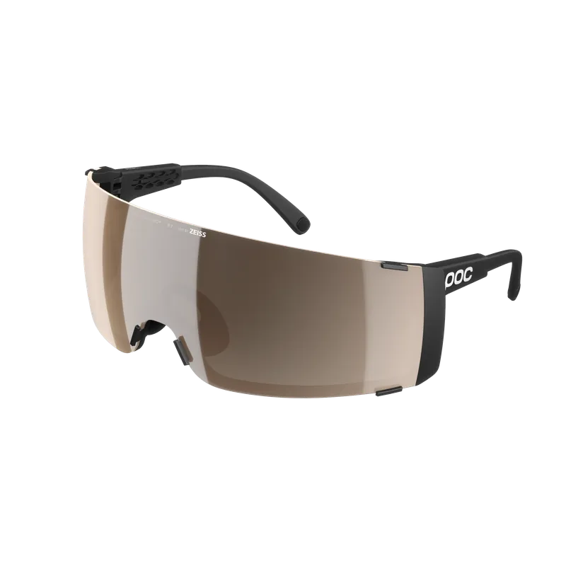 Pikatoimitus POC PROPEL -ajolasit Musta Linssi Clarity Trail Partly Sunny Silver