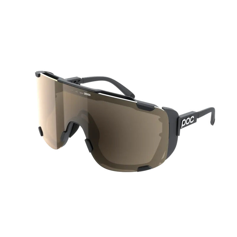 Ajankohtainen Lasit POC DEVOUR ULTRA + Musta Linssi Clarity Trail Partly Sunny Silver
