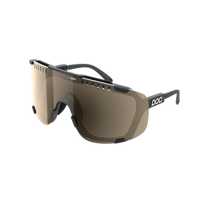 Alennettu Lasit POC DEVOUR + Musta Linssi Clarity Trail Partly Sunny Silver