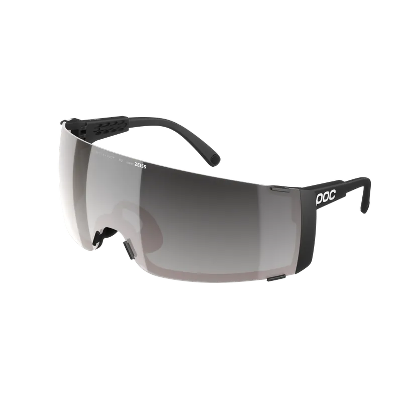 Alkuperäinen POC PROPEL -aurinkolasit Musta Clarity Road Sunny Silver -linssi