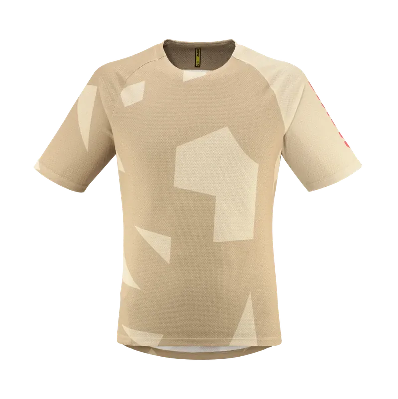 Ajankohtainen Maastopyöräpaita MAVIC DEEMAX ENDURO Lyhythihainen Camo Beige