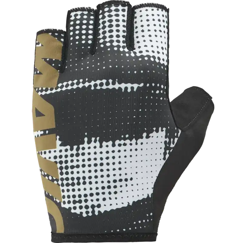 Lyhyet Käsineet MAVIC ESSENTIAL PADDED GRAPHIC Musta/Valkoinen Heti Saatavilla