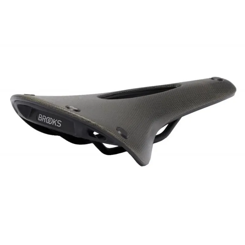 Ajankohtainen BROOKS CAMBIUM C17 CARVED -satula vihreä