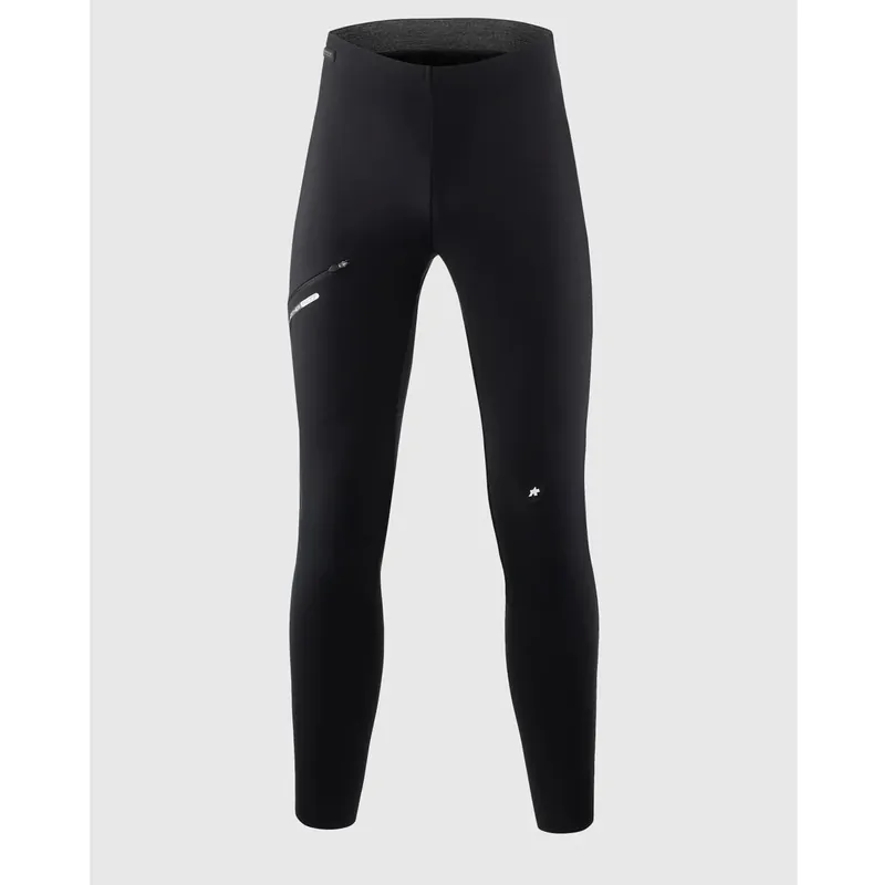 Sertifioitu Housut ASSOS TACTICA THERMO T5 Musta