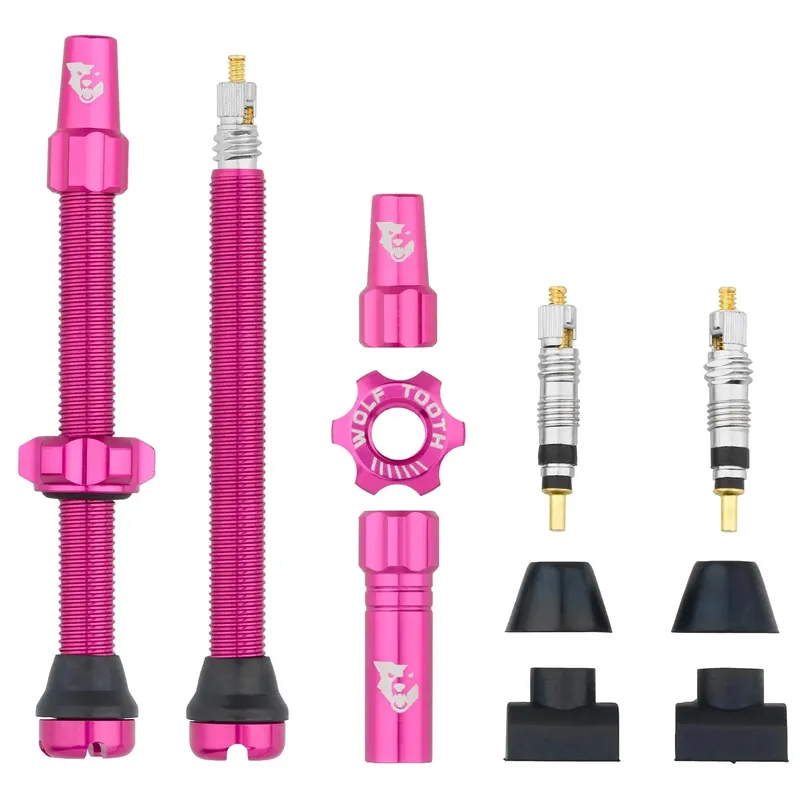 2 kpl WOLF TOOTH Tubeless -venttiiliä Pinkki Alennettu