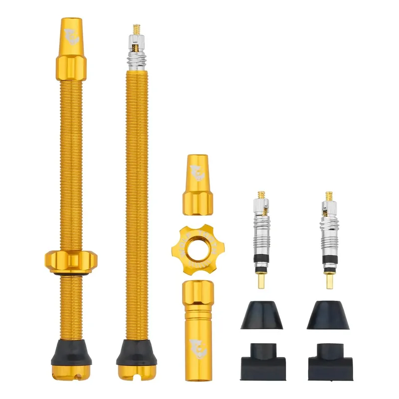 2 kappaleen WOLF TOOTH Tubeless-venttiilisetti Kulta Vain Rajoitetun Ajan