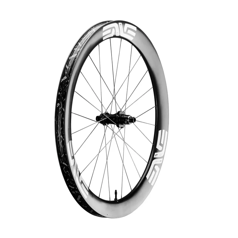 Uusi Malli ENVE G SES 4.5 Tubeless Ready (Center Lock) -takapyörä Musta/Valkoinen