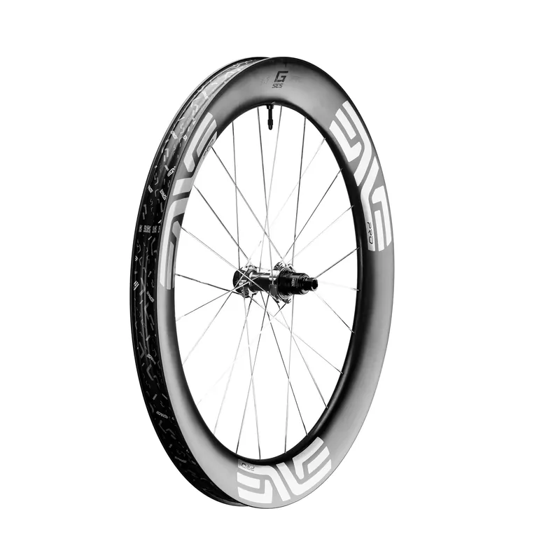 Edullinen Hinta ENVE G SES 6.7 PRO Tubeless Ready (Center Lock) Musta/Hopea Takarengas