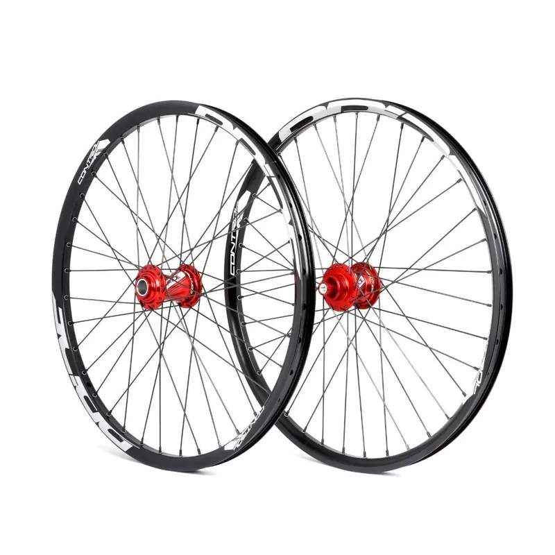 Pyöräpari PRIDE 24" (507mm) Control V1 Disc Axes 20/10mm Punainen Tilaa Nyt