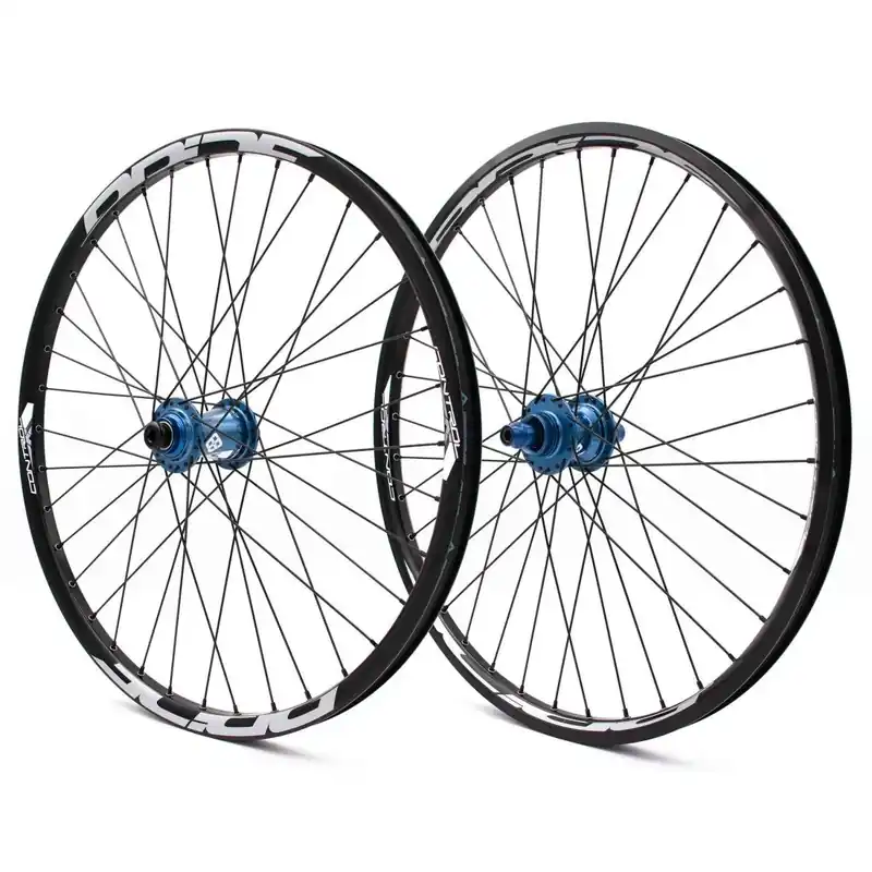 Ajankohtainen PRIDE 24" (507mm) Control V1 V-Brake/Levy Pyöräpari Akselit 20/10mm Sininen