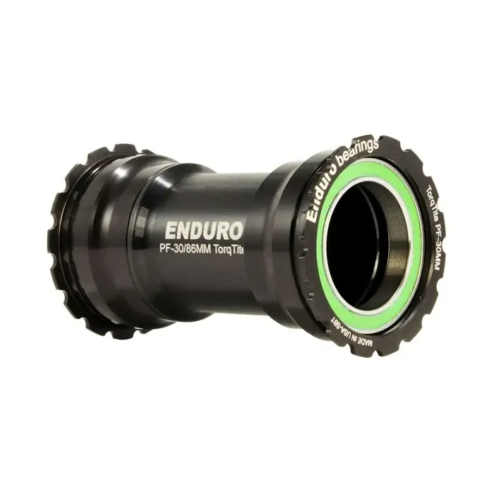 Alennettu ENDURO BEARINGS TORQTITE BB386 -keskiö DUB-akseli ruostumaton teräs