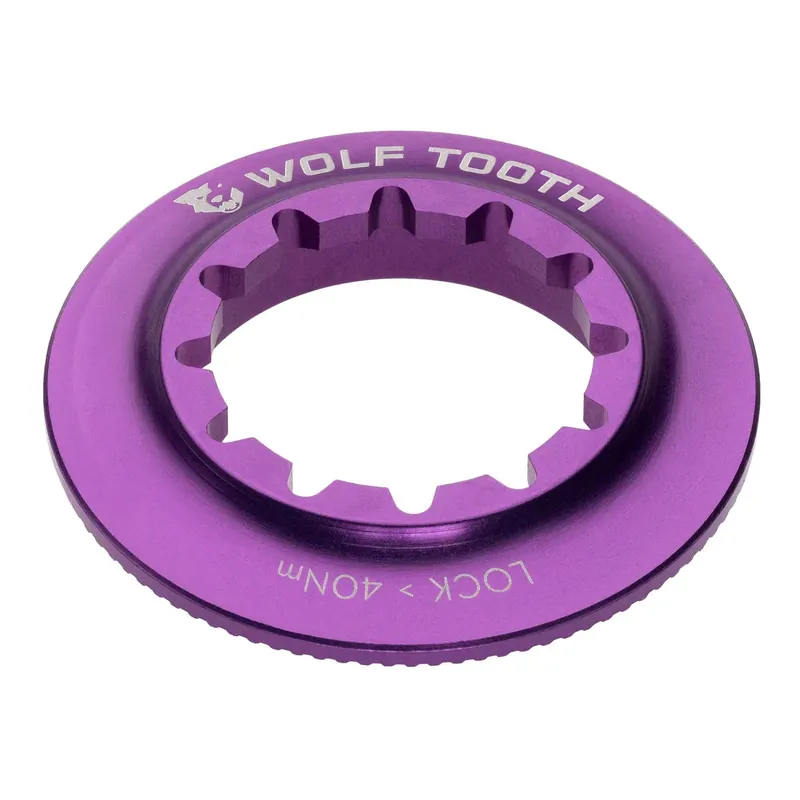 WOLF TOOTH Centerlock sisäinen mutteri violetti Erikoistarjous