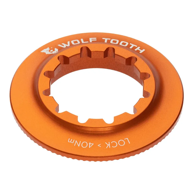 Älä Missaa WOLF TOOTH Centerlock-sisämutteri oranssi