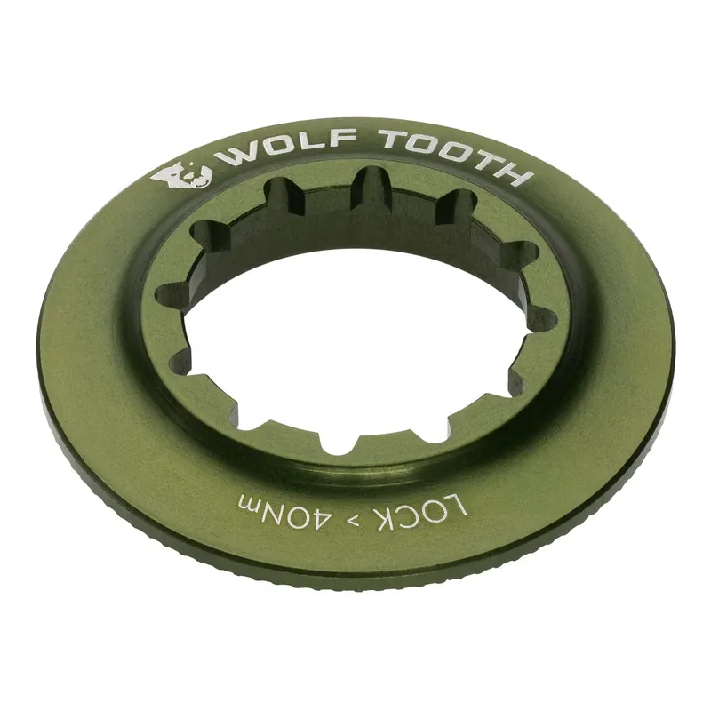 WOLF TOOTH Sisäinen Centerlock-mutteri Olive Heti Saatavilla