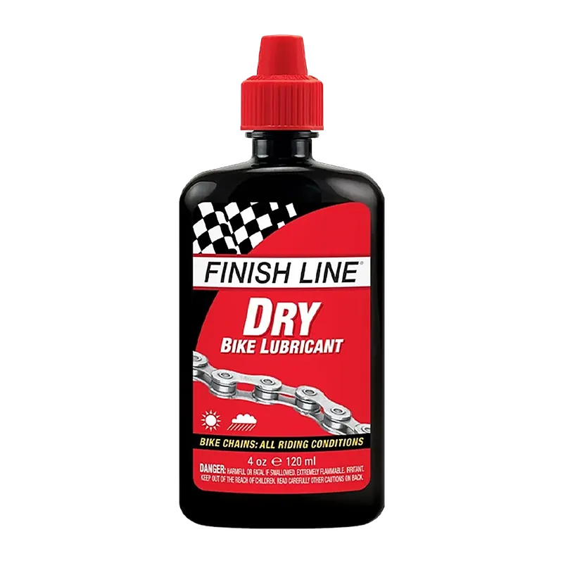 Nopea Toimitus FINISH LINE DRY LUBE Teflon Ketjuvoiteluaine – Kaikki Olosuhteet (120 ml)