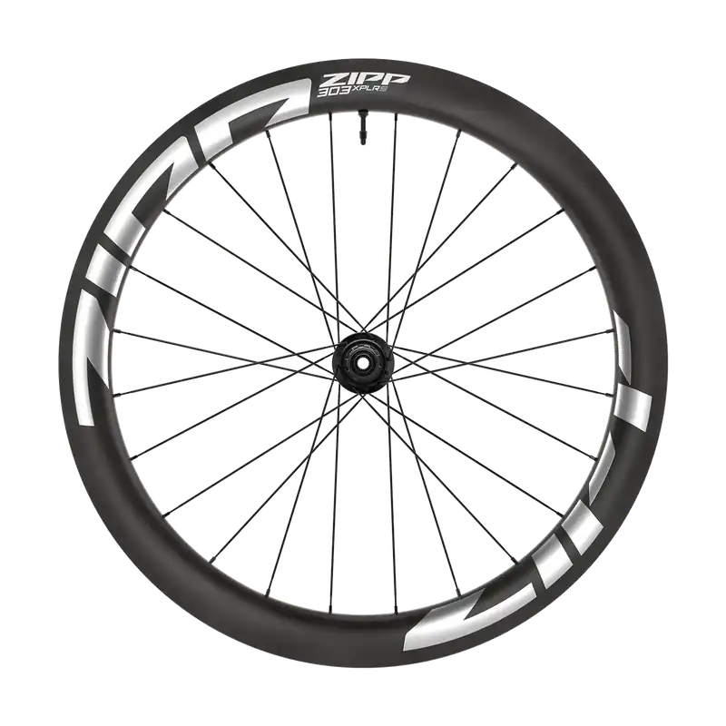 ZIPP 303 XPLR S Tubeless Ready etupyörä (Center Lock) Musta/Valkoinen Erikoistarjous