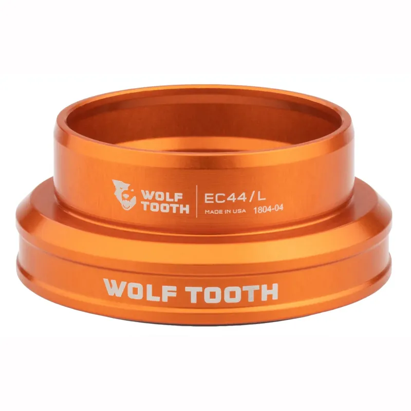 Alempi kuppi ulkoiseen ohjainlaakerin WOLF TOOTH PREMIUM 1.5" EC44 oranssi Tarjous