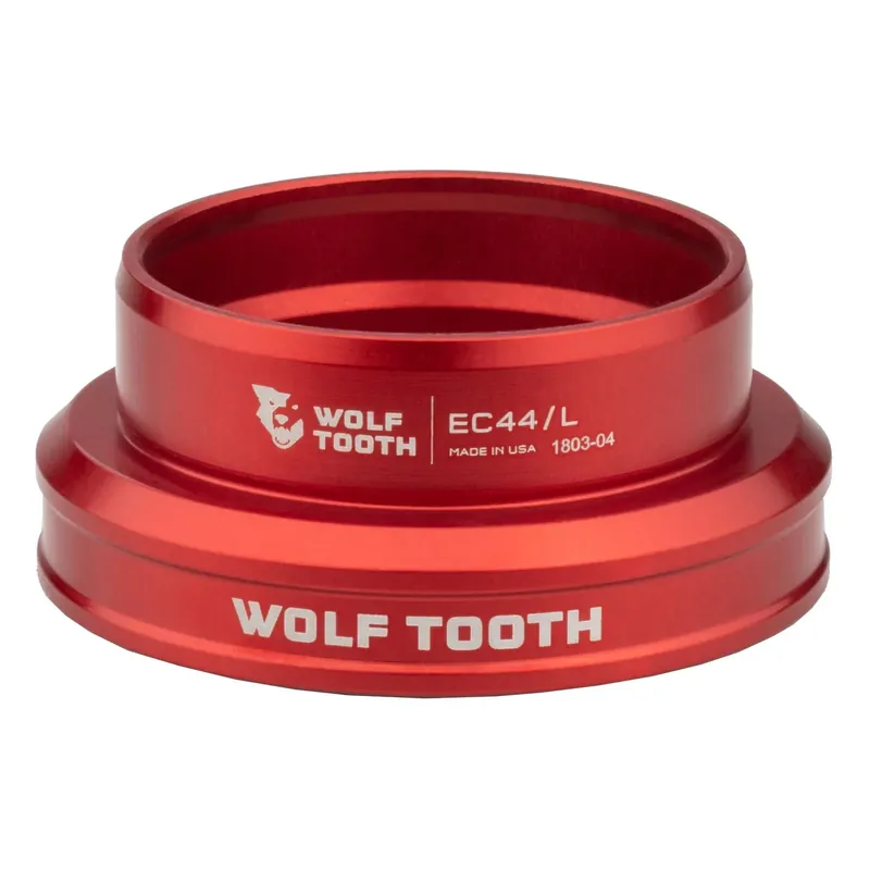 Vain Tänään WOLF TOOTH PREMIUM 1.5" EC44 Ulkoisen Ohjainlaakerin Alakuppi Punainen