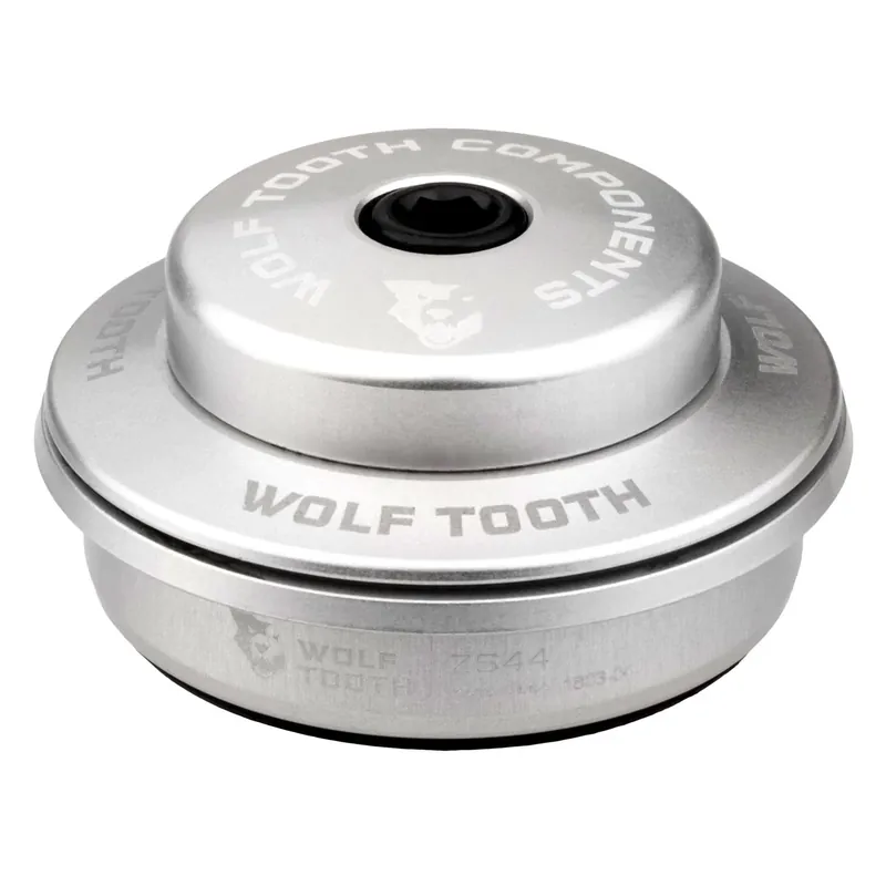 Löytö Yläkuppi puoliintegroituun ohjainlaakerin WOLF TOOTH PREMIUM 1"1/8 ZS44 Stack 6 mm hopea