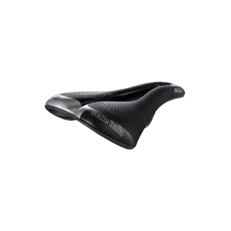 Älä Missaa Satula SELLE ITALIA S 5 LADY SUPERFLOW L Nainen Rails Fec Musta