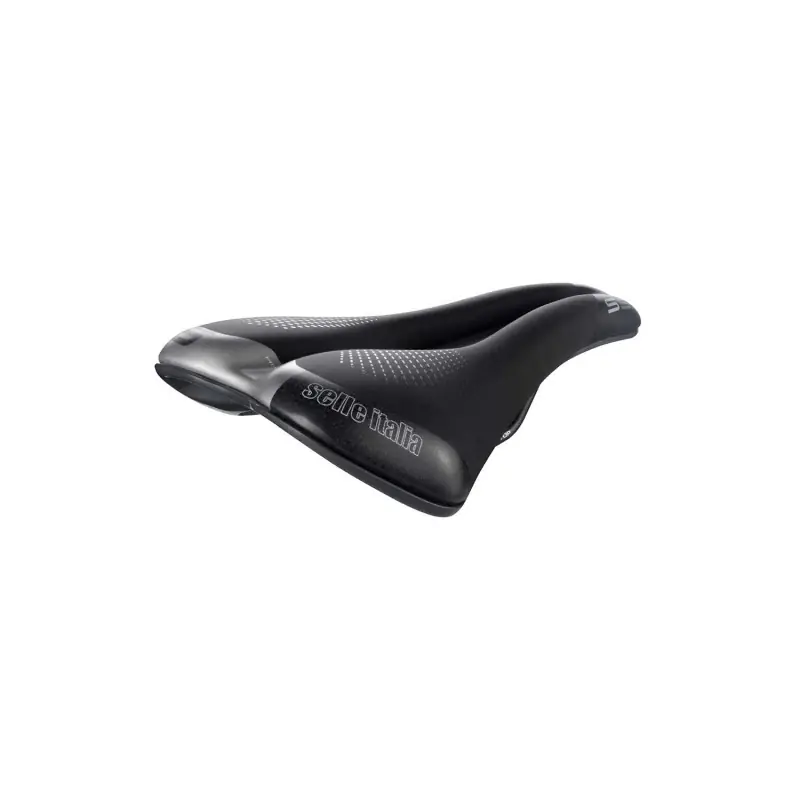 Aito Satula SELLE ITALIA S 5 SUPERFLOW L Rails Fec Musta