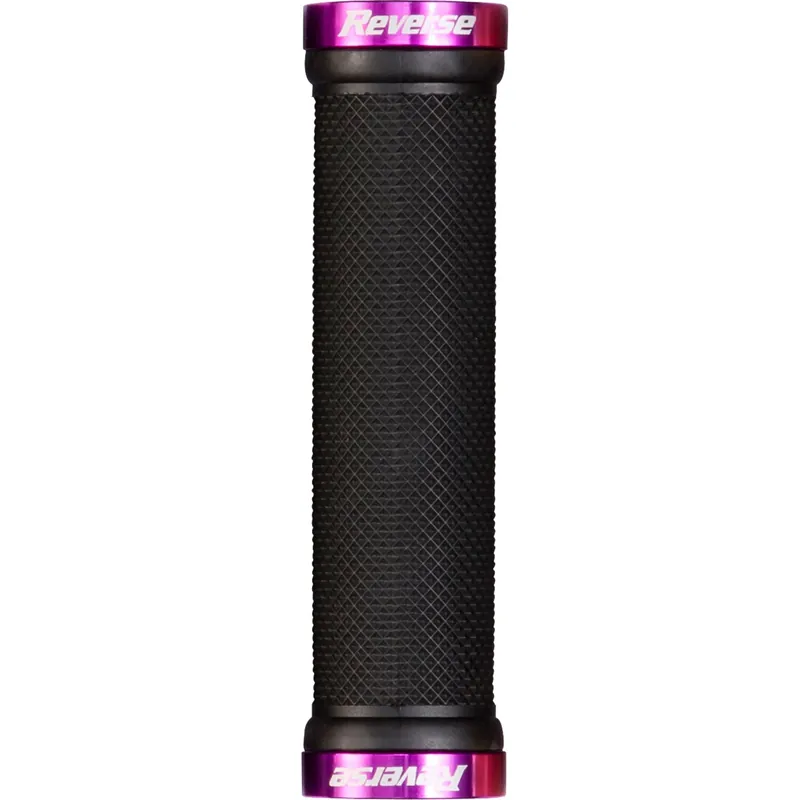 Tarjous REVERSE COMPONENTS CLASSIC Lock-On Grips Musta/Violetti