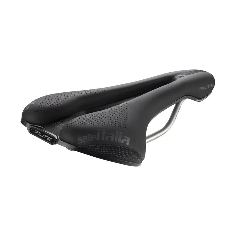 Löytö Satula SELLE ITALIA FLITE BOOST X-CROSS TI 316 SUPERFLOW L3 145 mm Titaanikiskot
