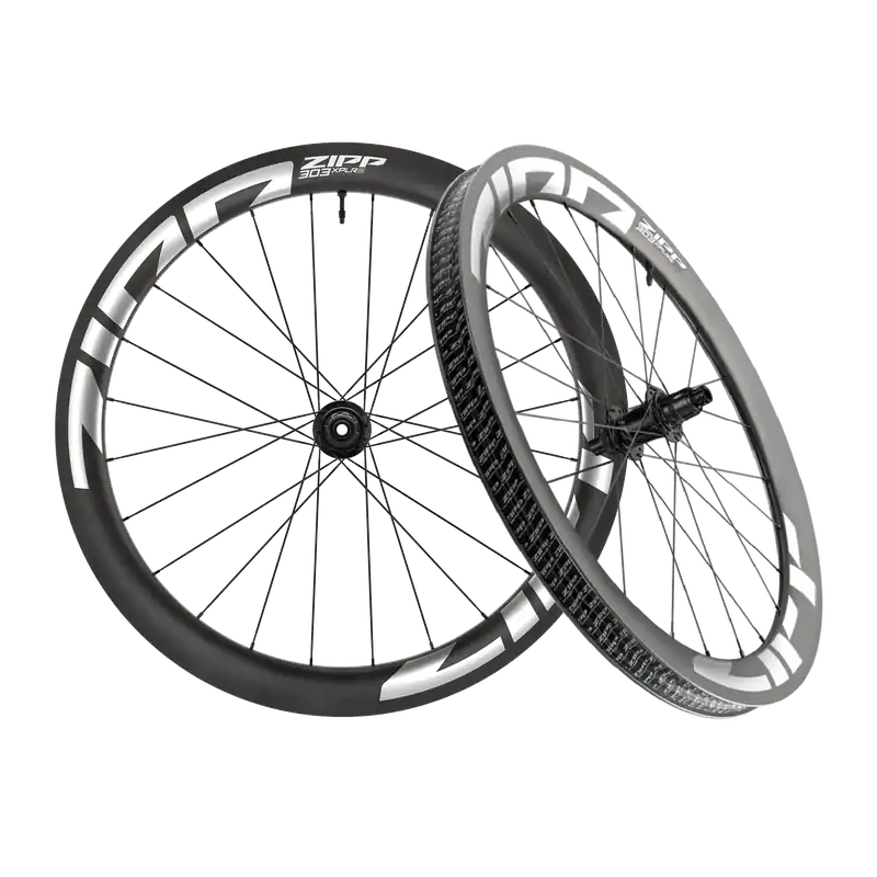 Edullinen ZIPP 303 XPLR S Tubeless Ready (Center Lock) -pyöräpari Musta/Valkoinen