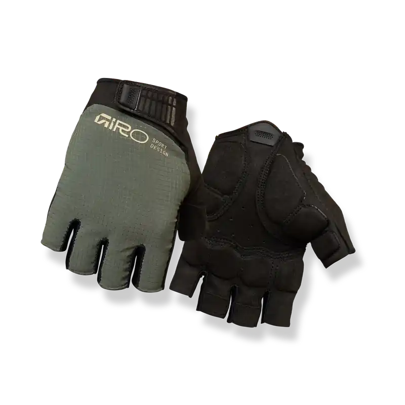 Löytö Lyhyet GIRO BRAVO II Gel -käsineet khaki