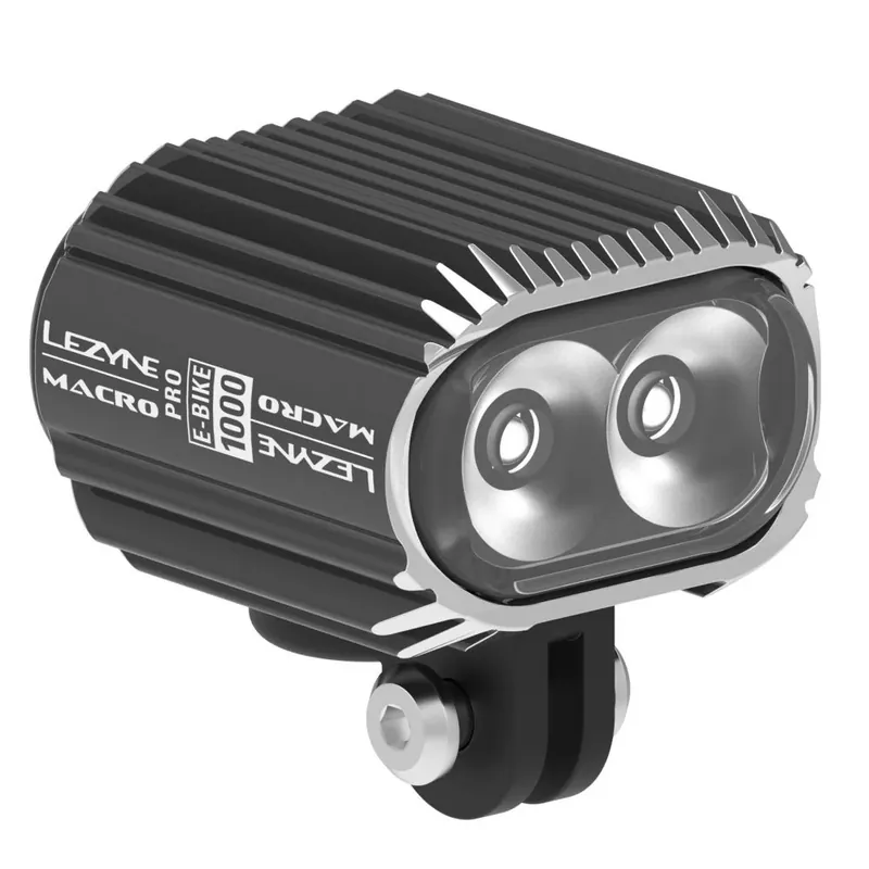 LEZYNE Ebike Macro drive 1000, musta Sertifioitu