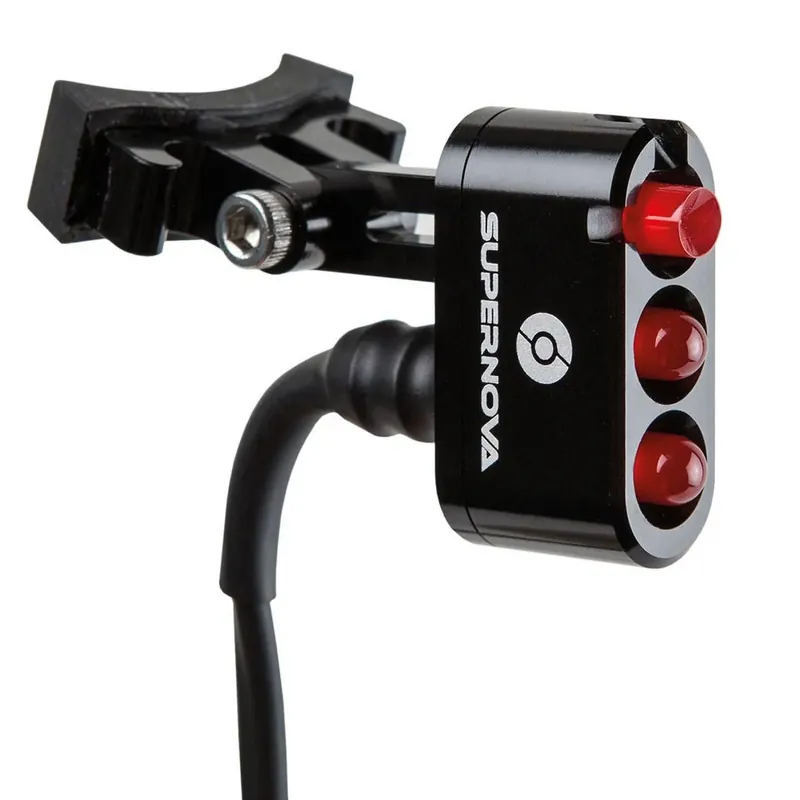 Aito Supernova E3 Tail Light 2 Satulatolppaan asennettava takavalo, 12 V, musta