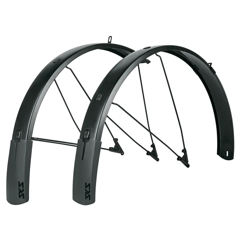 Asiakkaiden Suosikki SKS Mudguard Bluemels Style Front and rear 27,5" - 29" matte Black