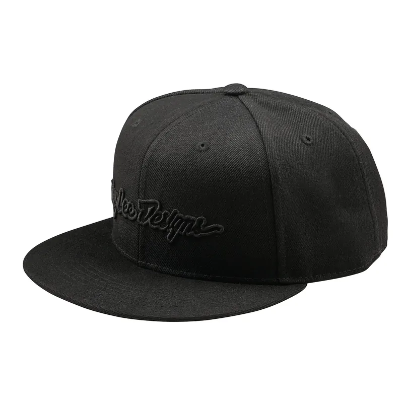 Bestseller TLD Flat Bill Snapback Signature Black / Black